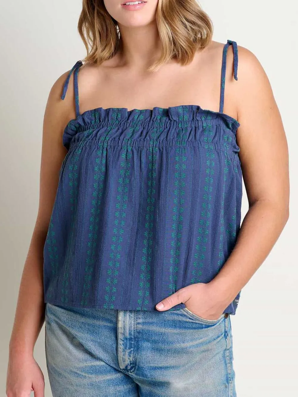 Frill Square Neck Cami, image 3
