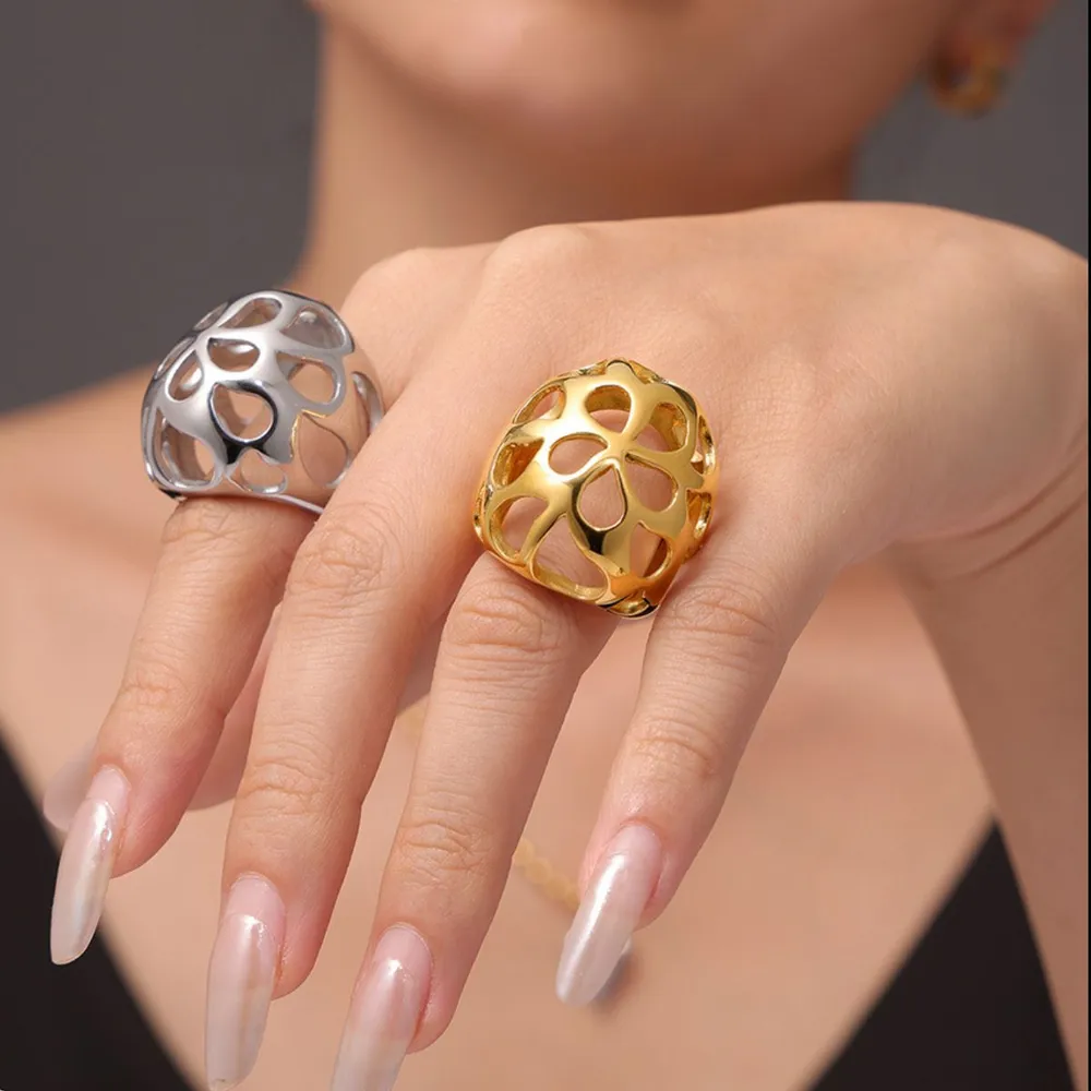 Stainless Steel Cutout Ring, image 3