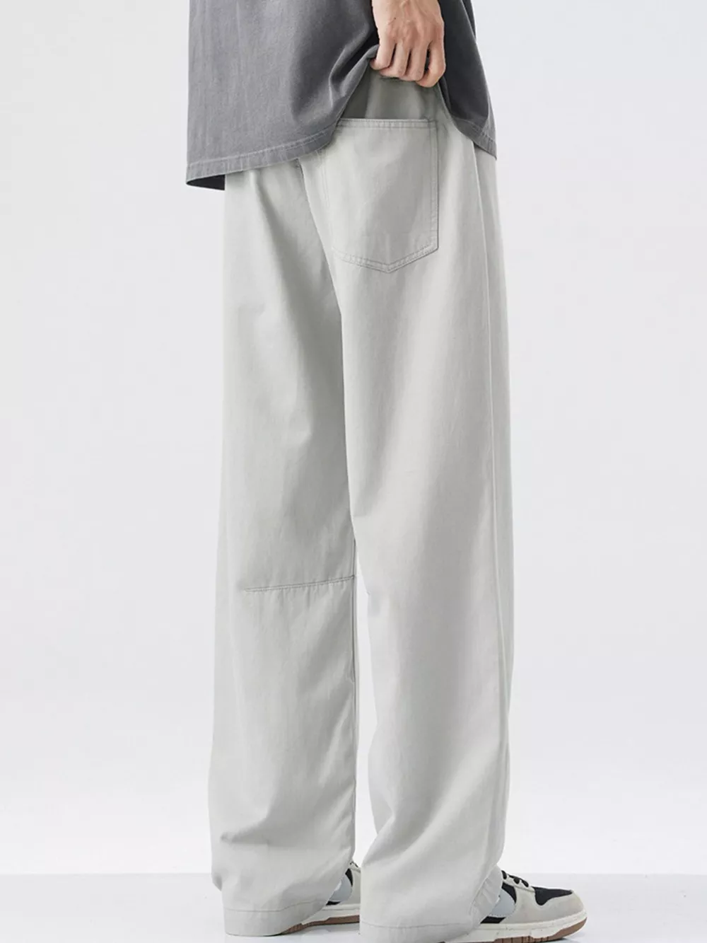 Men's Wide Leg Casual Pants, image 9