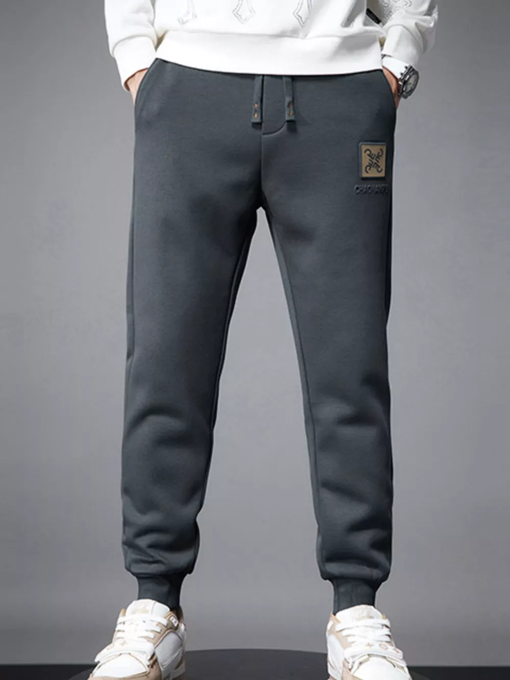 Men's Casual Loose Fit Joggers, image 2