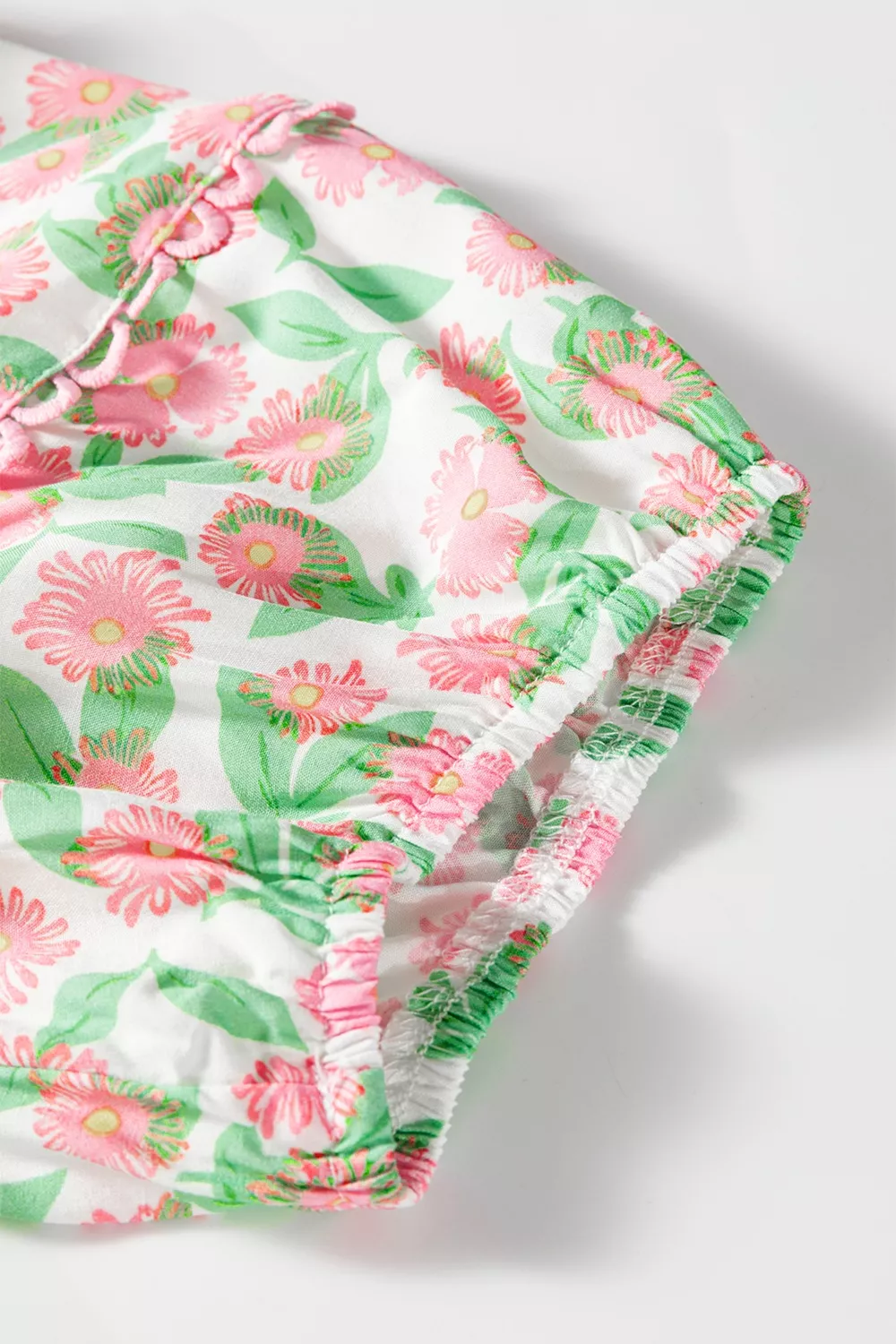 Floral Print Tiered Mini Dress, image 8