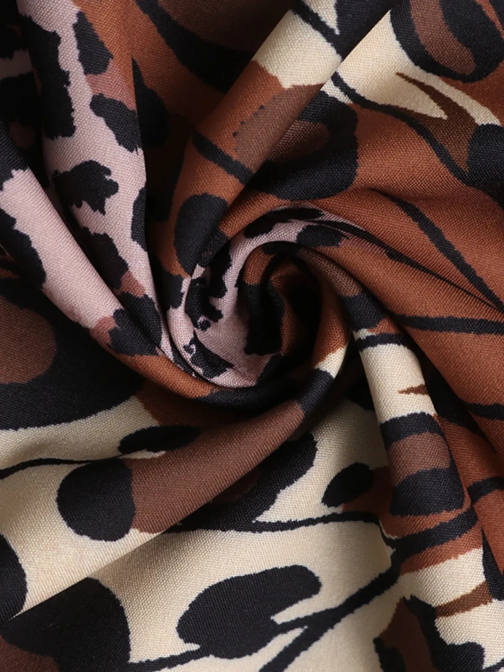 Butterfly Leopard Grecian Neck Maxi Dress, image 2