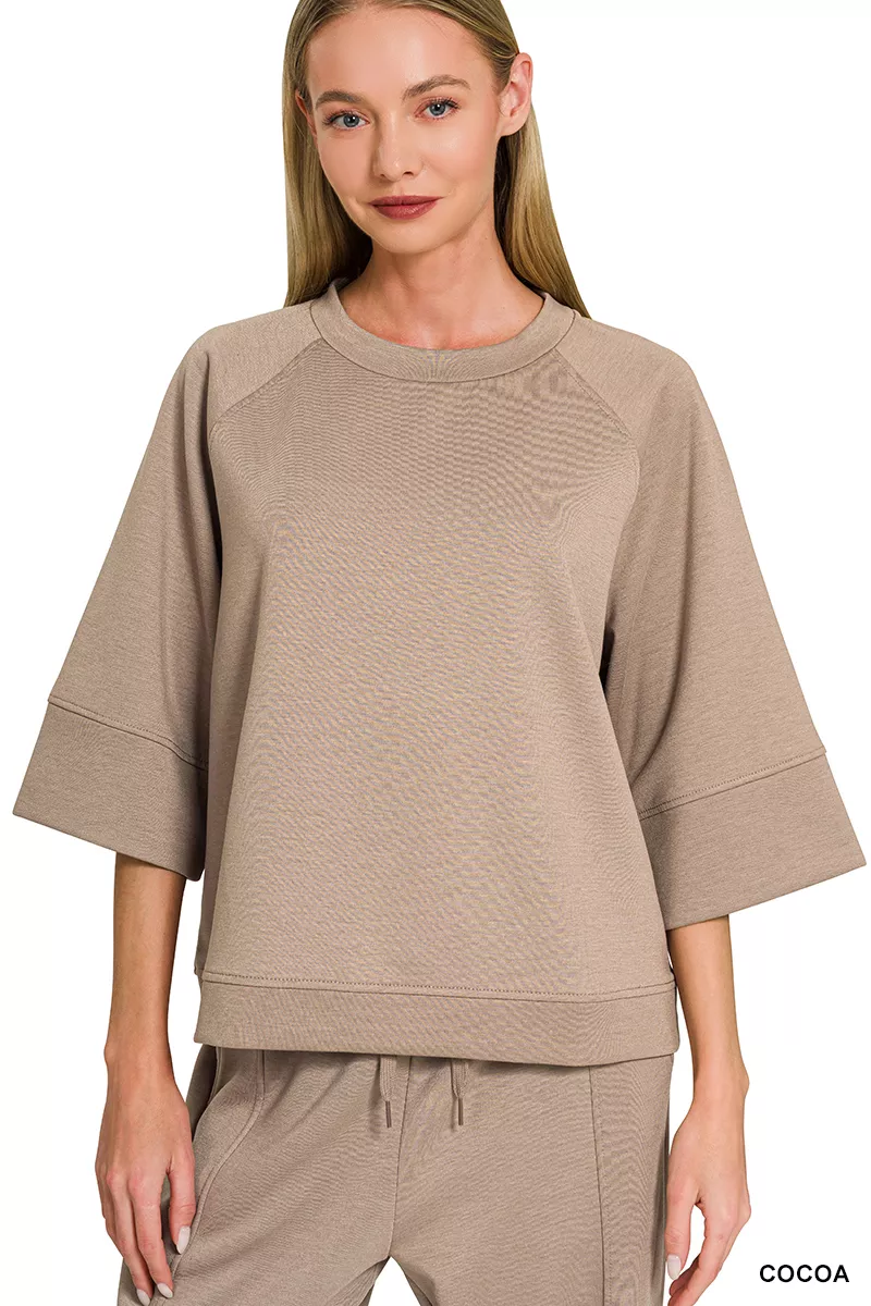 Scuba 3/4 Sleeve Pullover & Pants Set, image 6