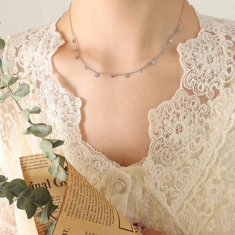 Titanium Steel Charm Necklace, image 6