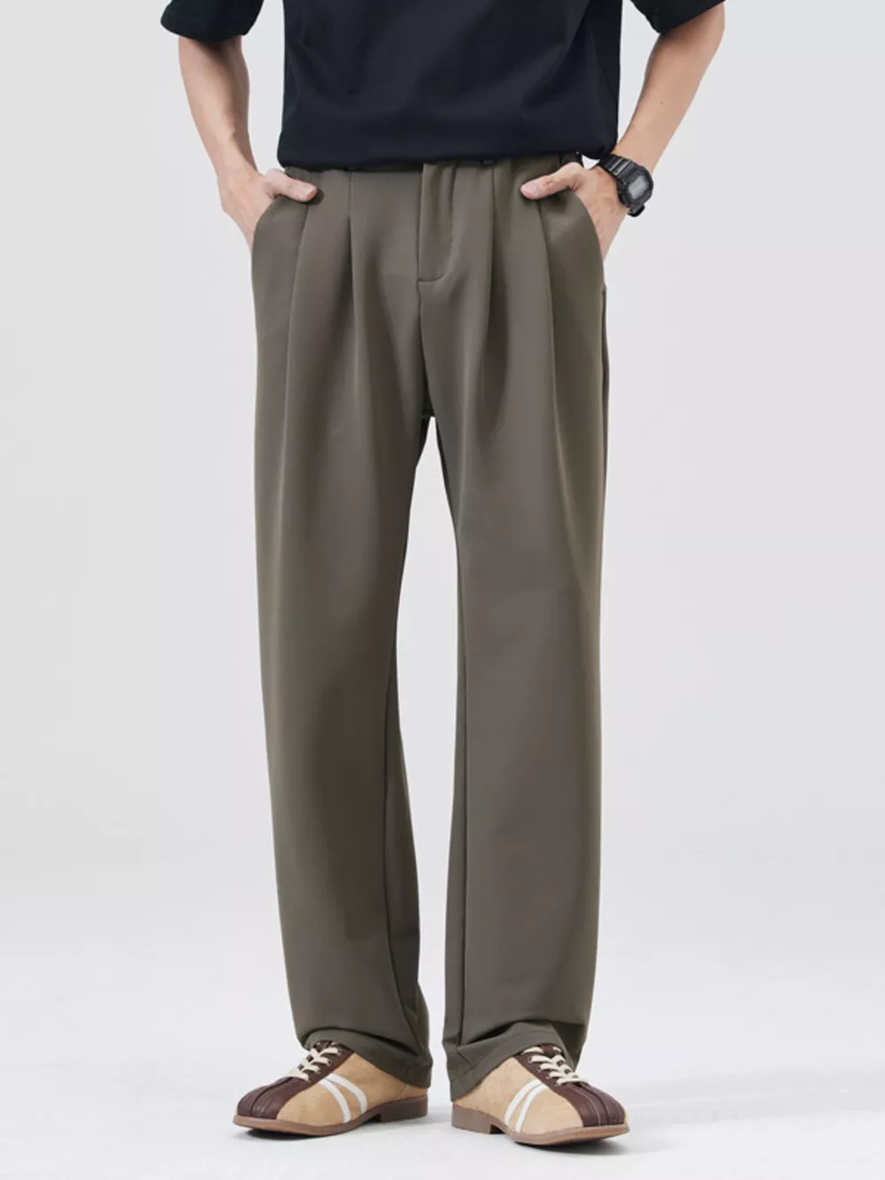Men's Full Size Relaxed Fit Casual Pants Plus Size, image 6