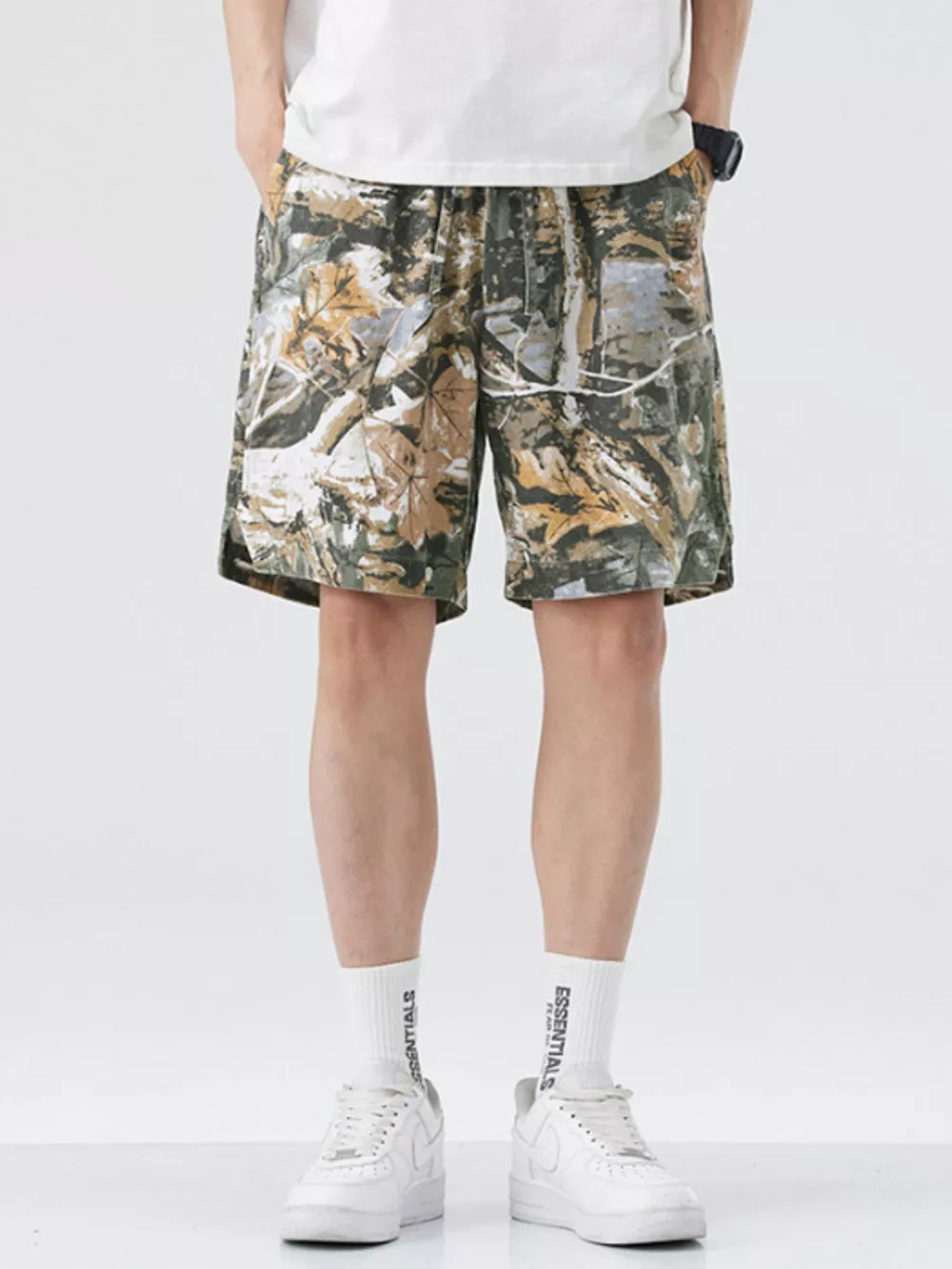 Men's Plus Size Loose Fit Shorts, image 5