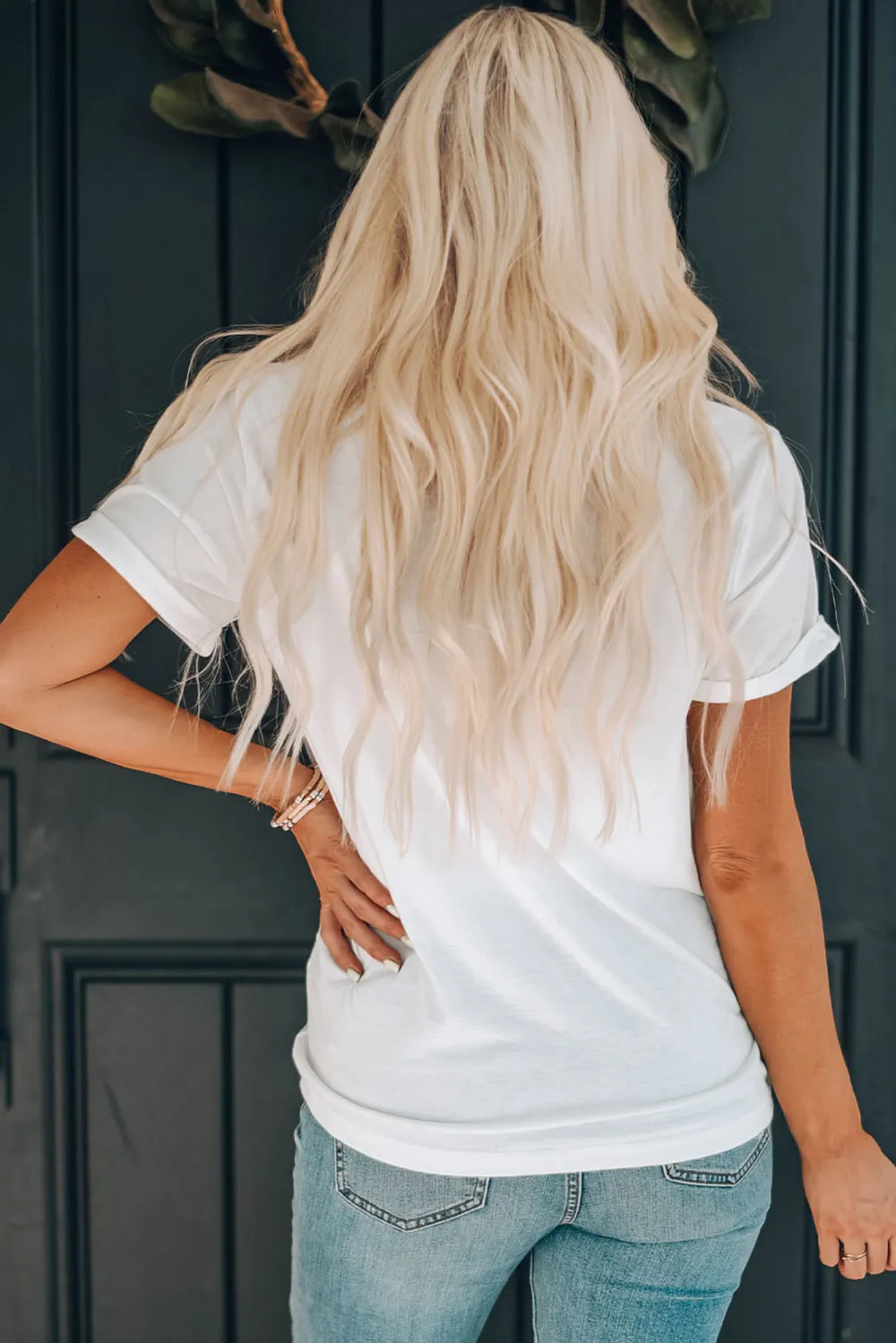 Boot Graphic Round Neck Short Sleeve T-Shirt, image 2