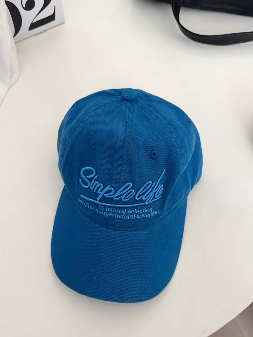 Embroidered Letter Baseball Cap, image 2