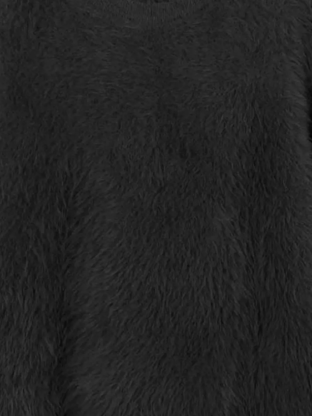 Fuzzy Round Neck Long Sleeve Sweater, image 9