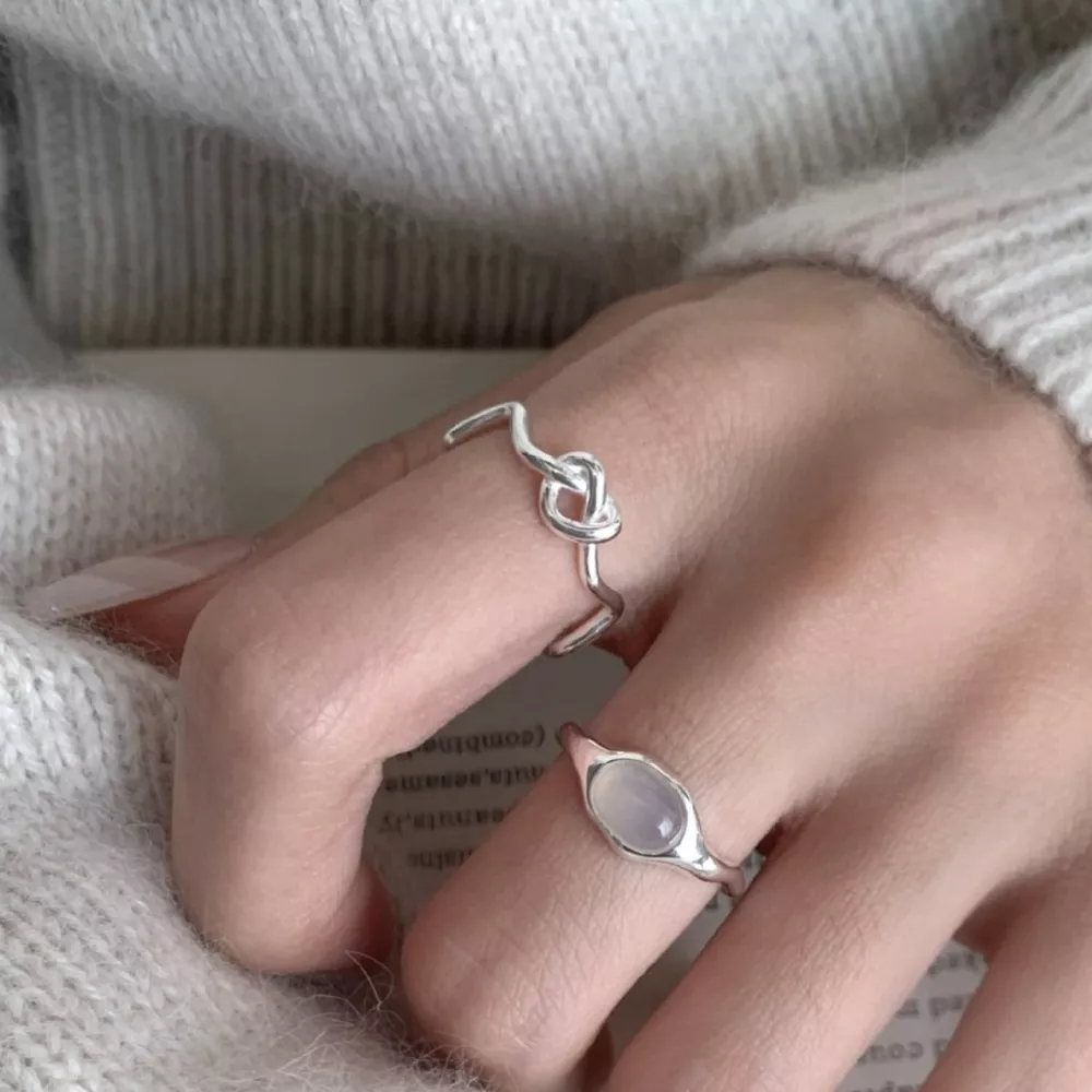 Lightweight Knot Open Ring, image 2