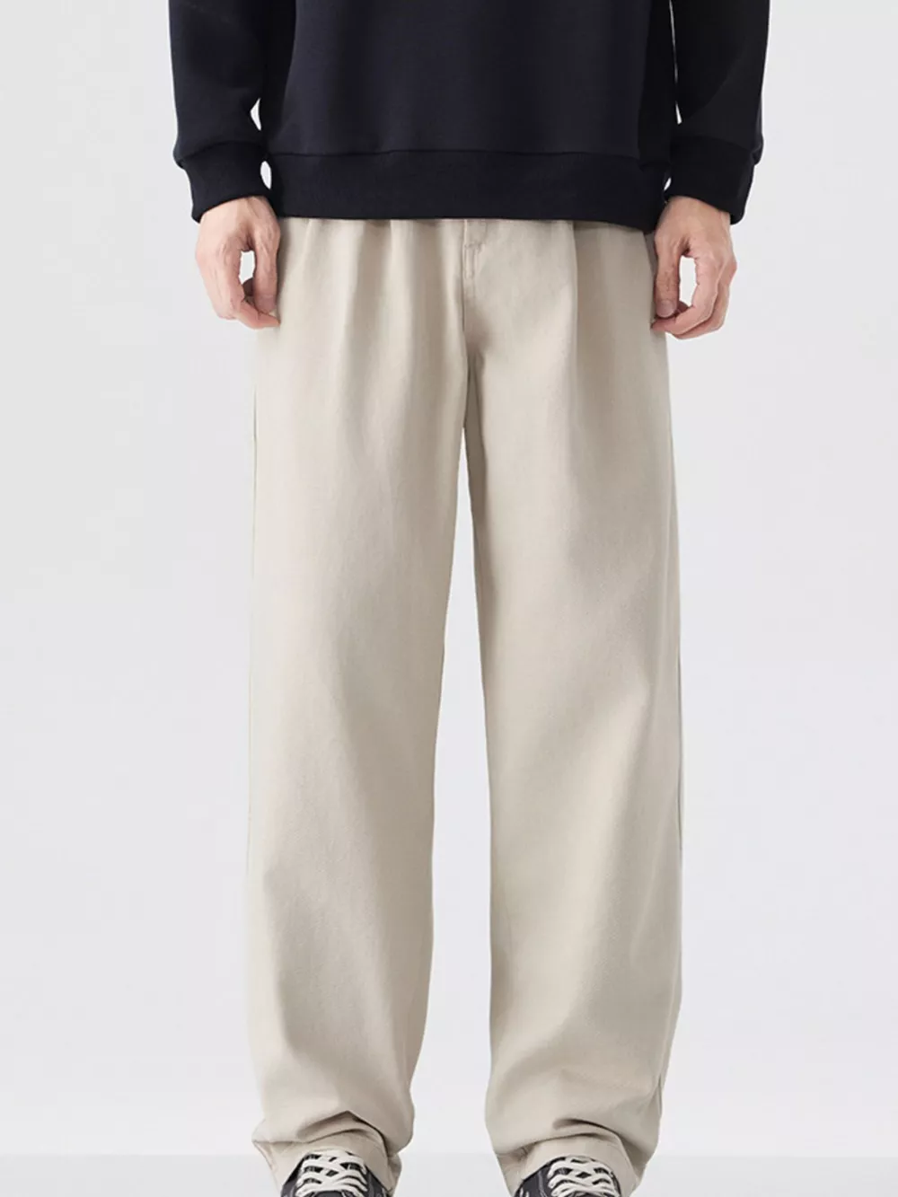 Men's Wide-Leg Casual Pants, image 3