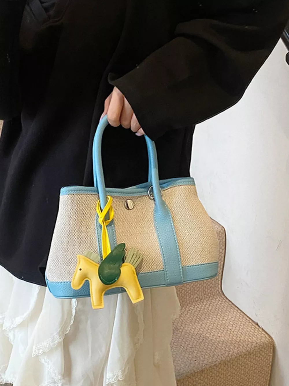 Contrast Crossbody Bag, image 14