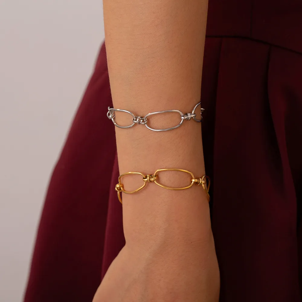 Titanium Steel Chain Bracelet, image 5