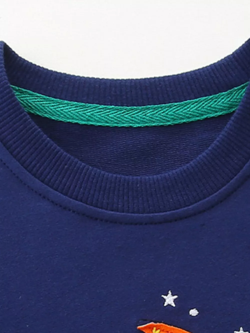 Children's Dinosaur Embroidered Top and Pants Set, image 2