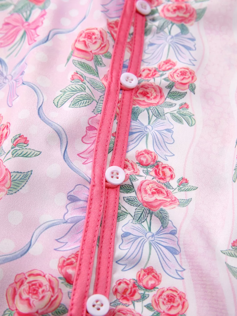 Floral Collared Ruffled Half Sleeve Shirt, image 4