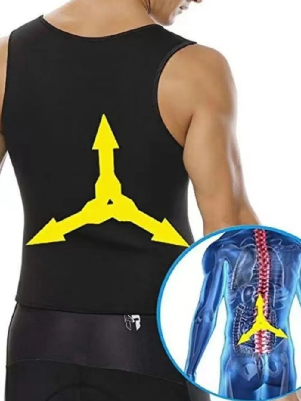 Men's Round Neck Tank, image 4