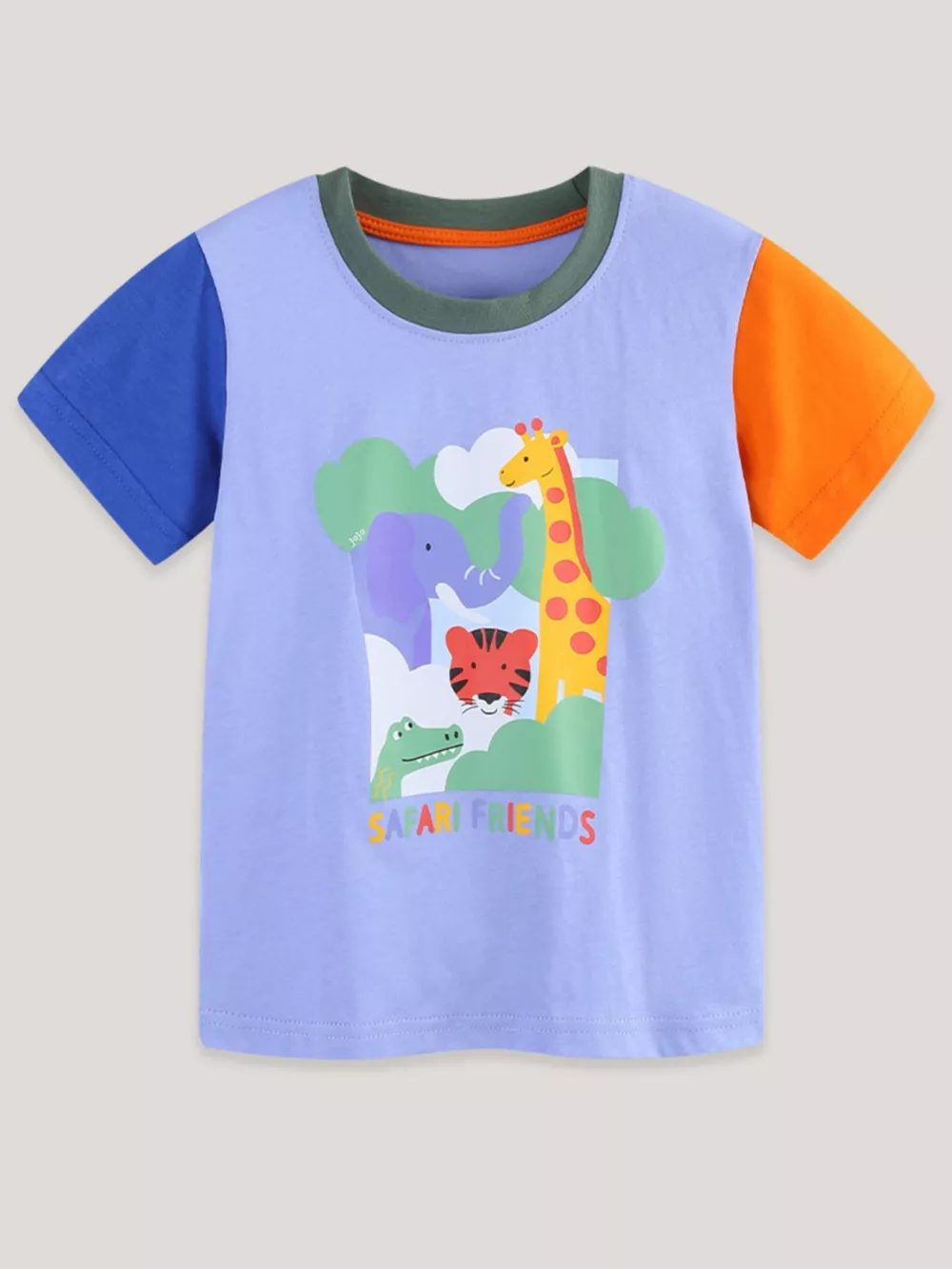 Children's Animal Graphic Short Sleeve T-Shirt, image 2