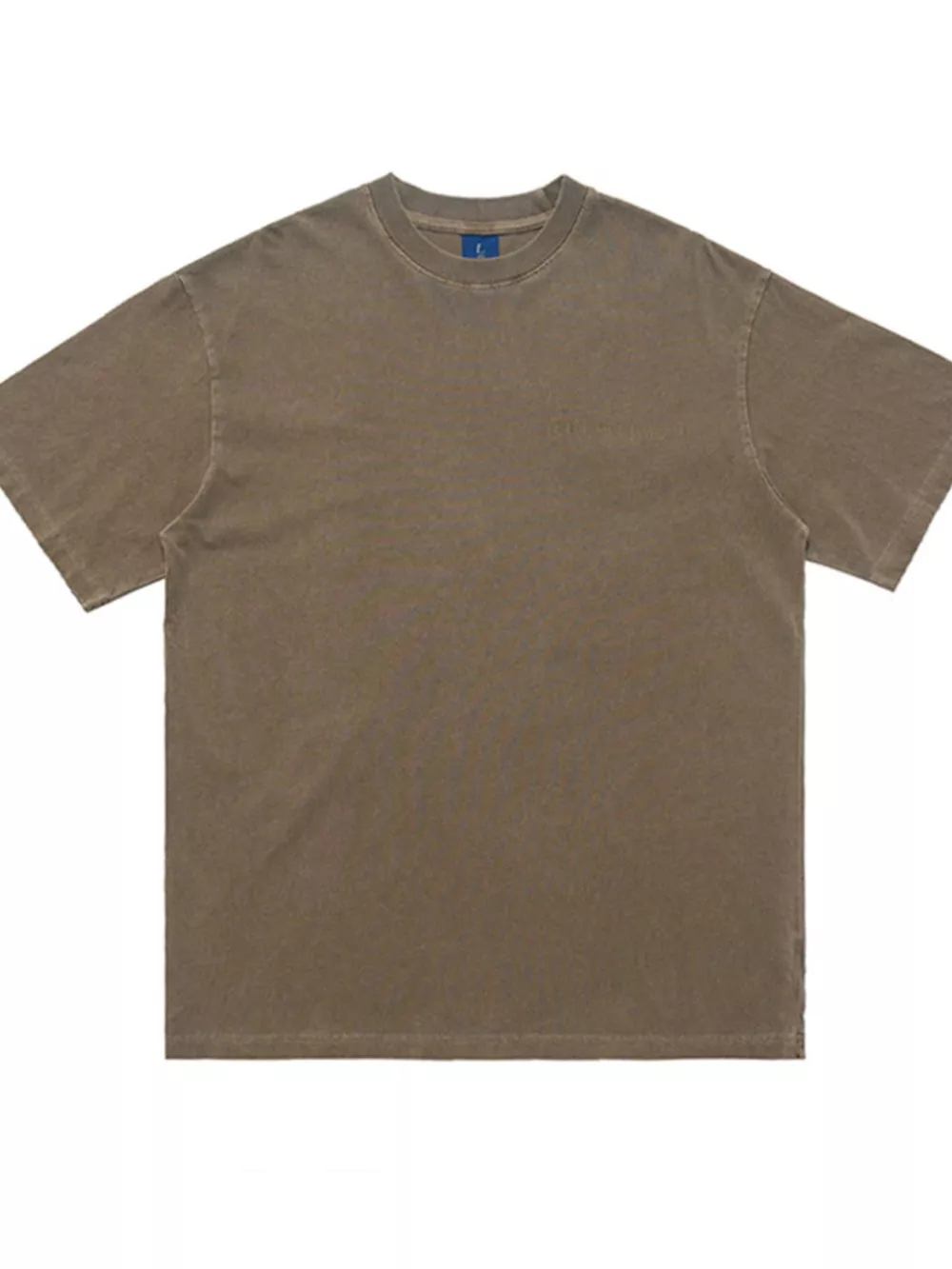 Men's Letter Round Neck Short Sleeve T-Shirt, image 7