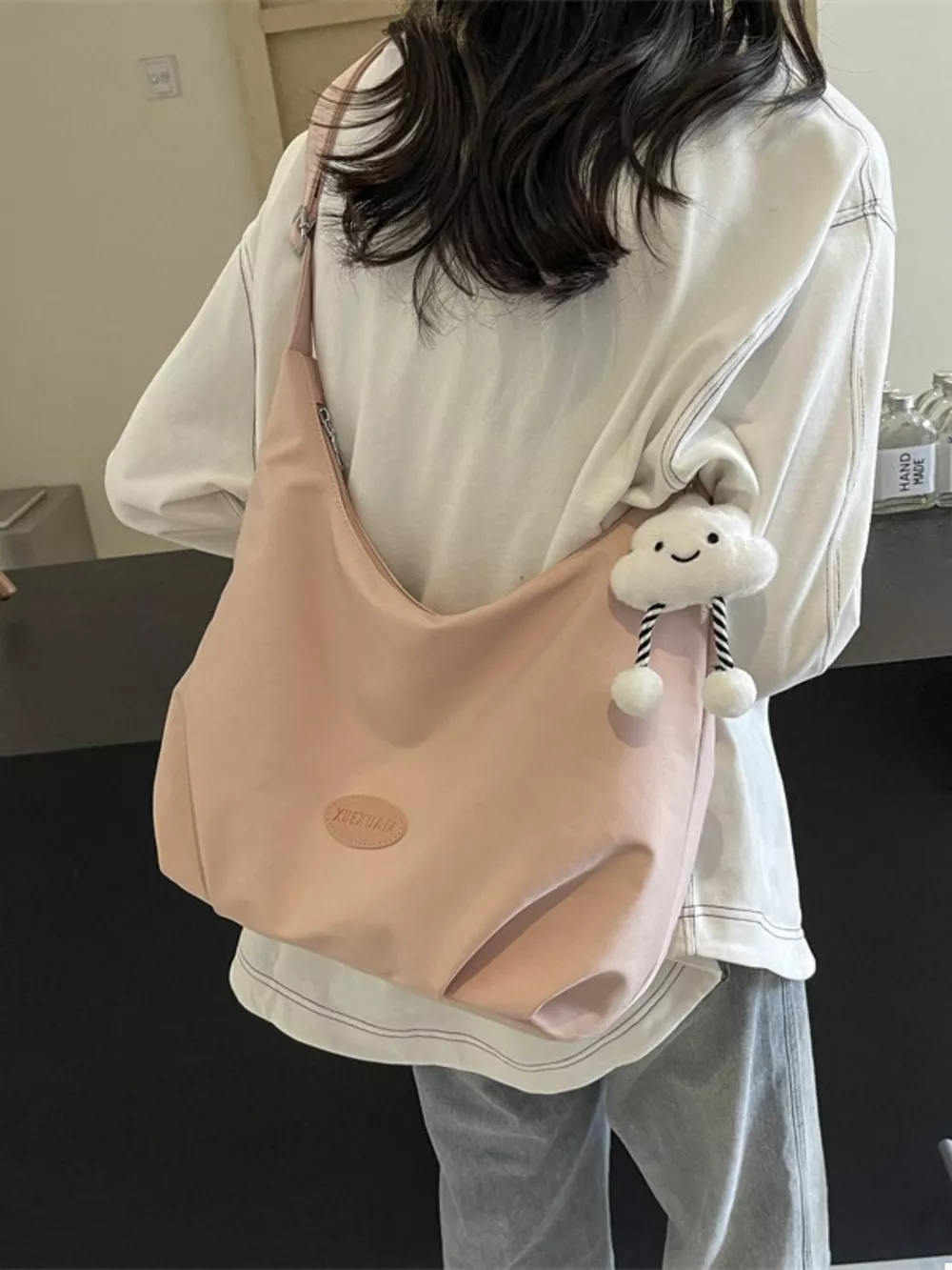 Casual Adjustable Strap Crossbody Bag, image 6