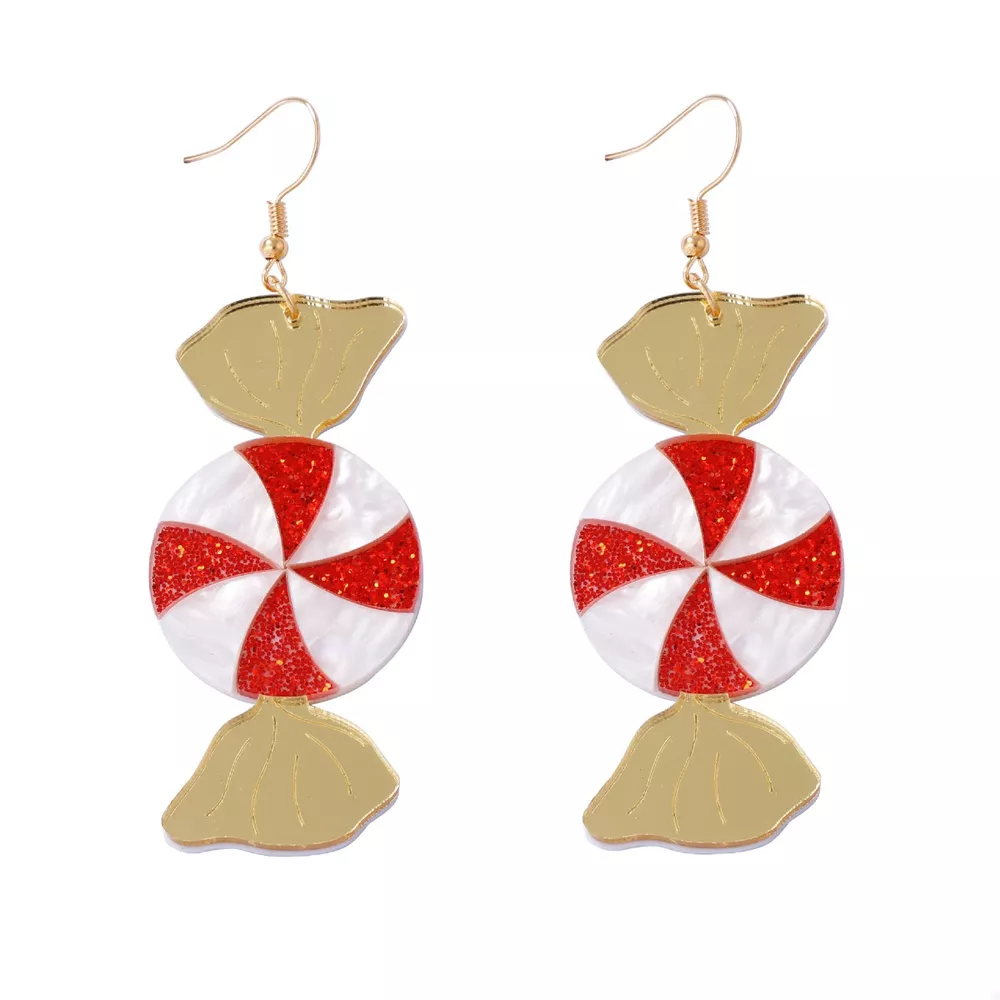 Christmas Candy Drop Earrings, image 5