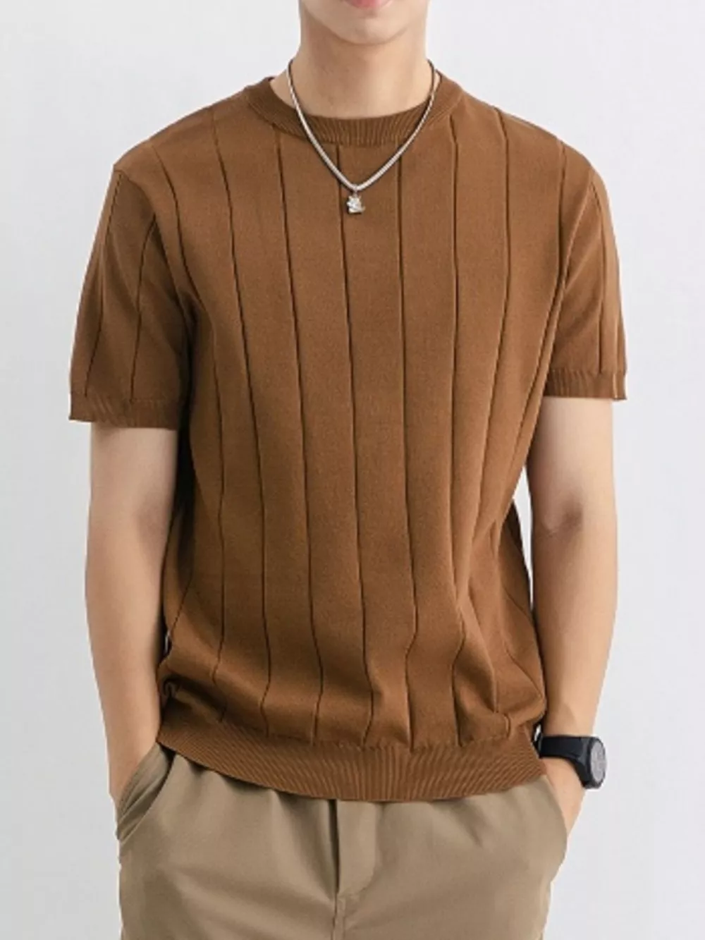 Men's Plus Size Breathable Short Sleeve T-Shirt, image 10
