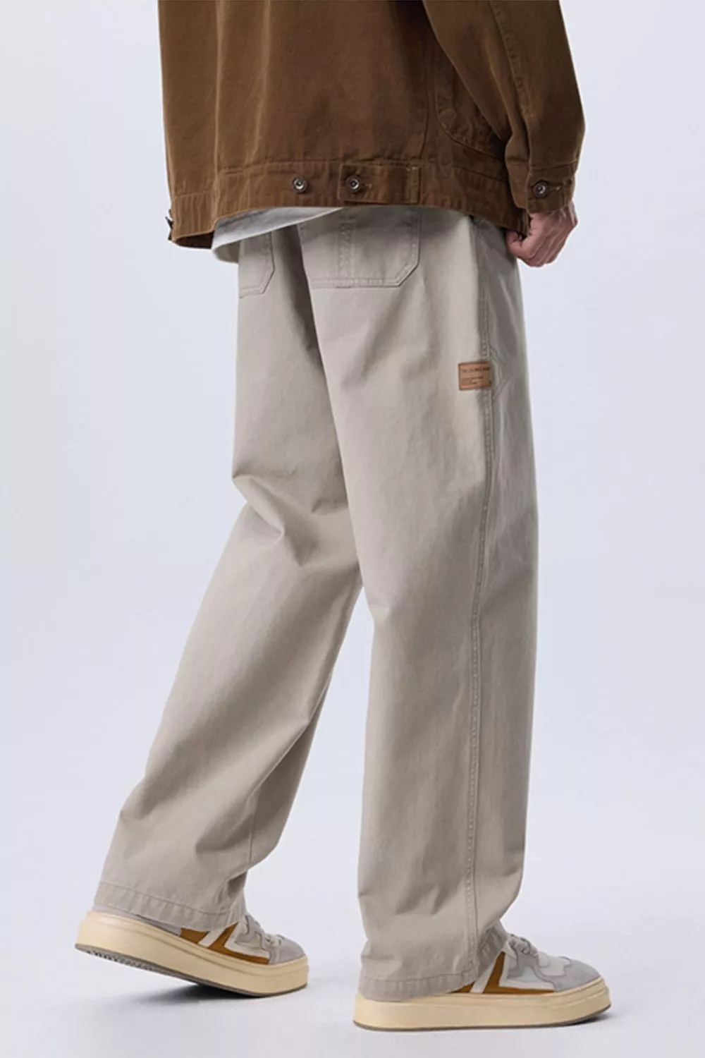 Men's Plus Size Wide Leg Pants, image 4