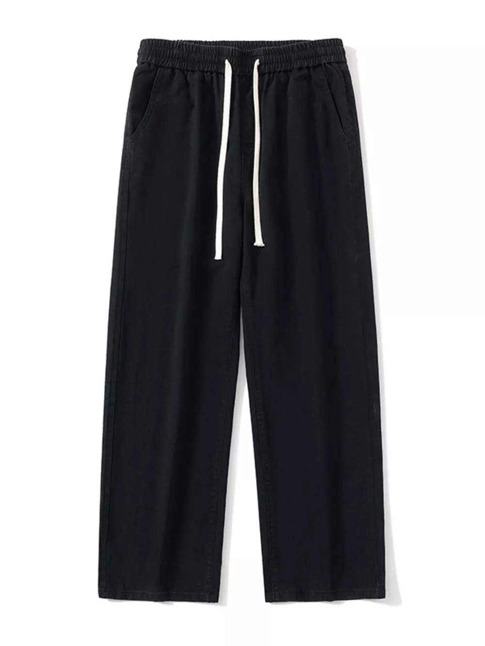 Men's Full Size Relaxed Fit Drawstring Pants Plus Size, image 4