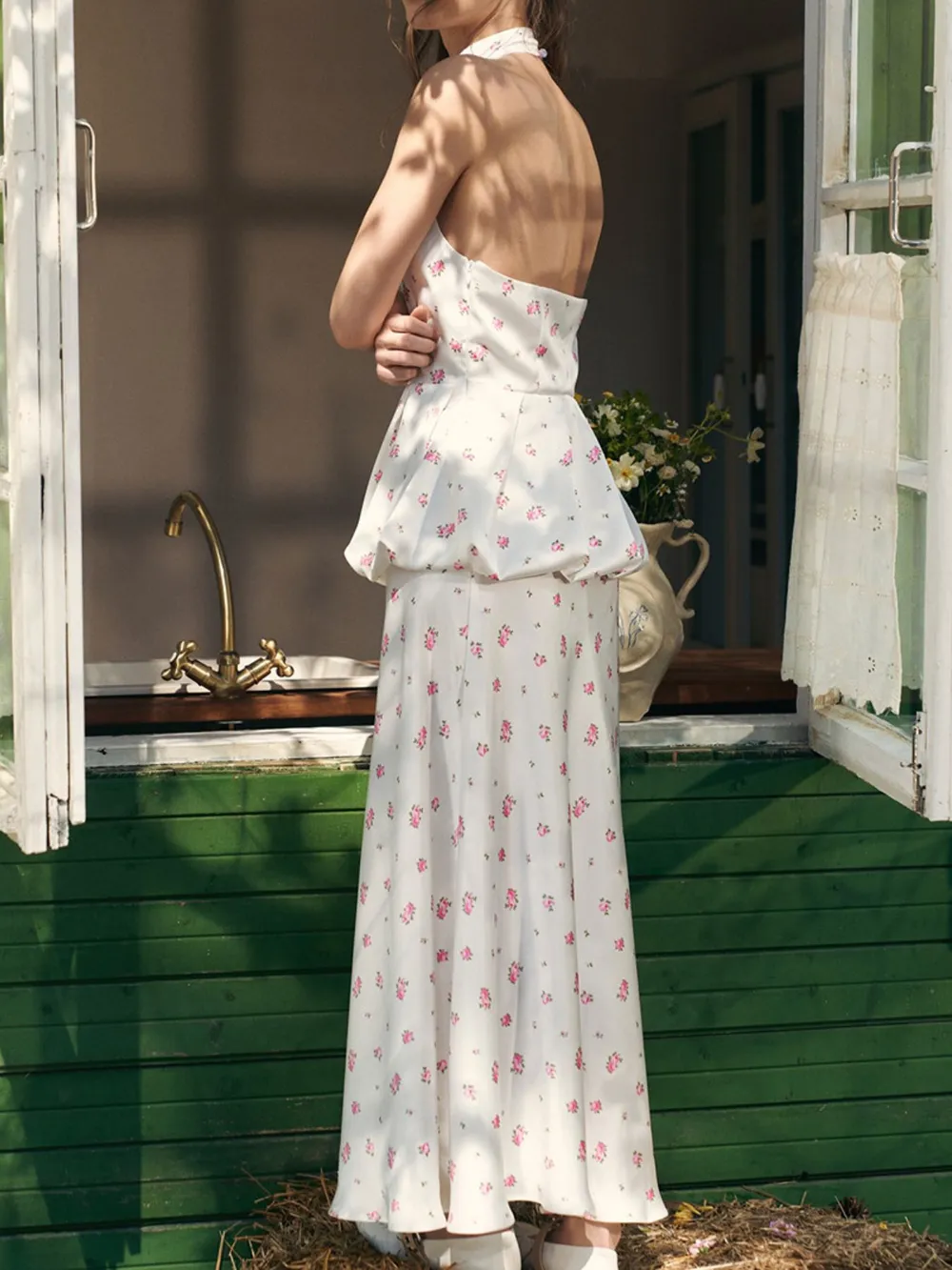 Floral Print Cami and Skirt Set, image 14