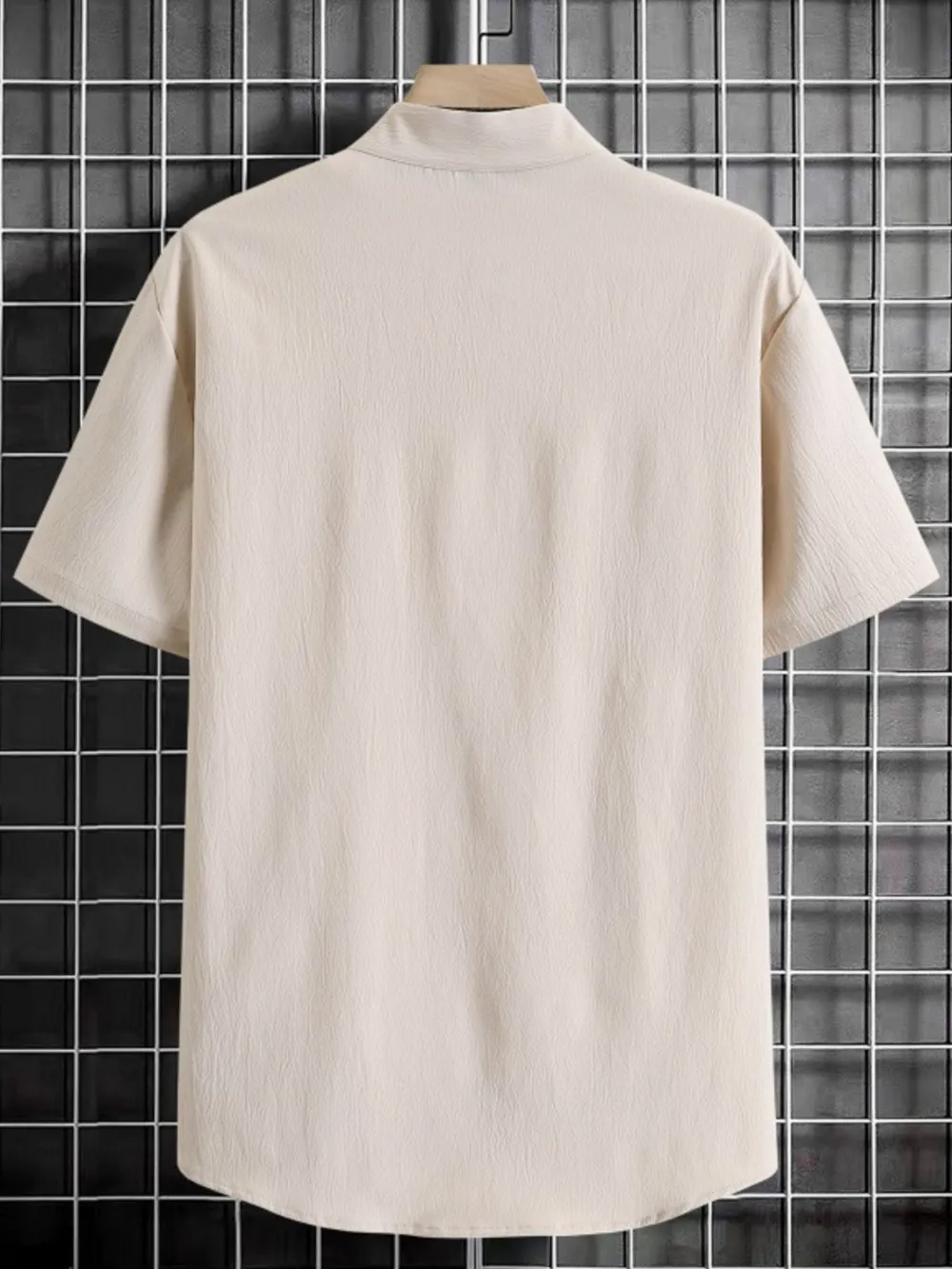 Men's Button Up Short Sleeve Shirt, image 2