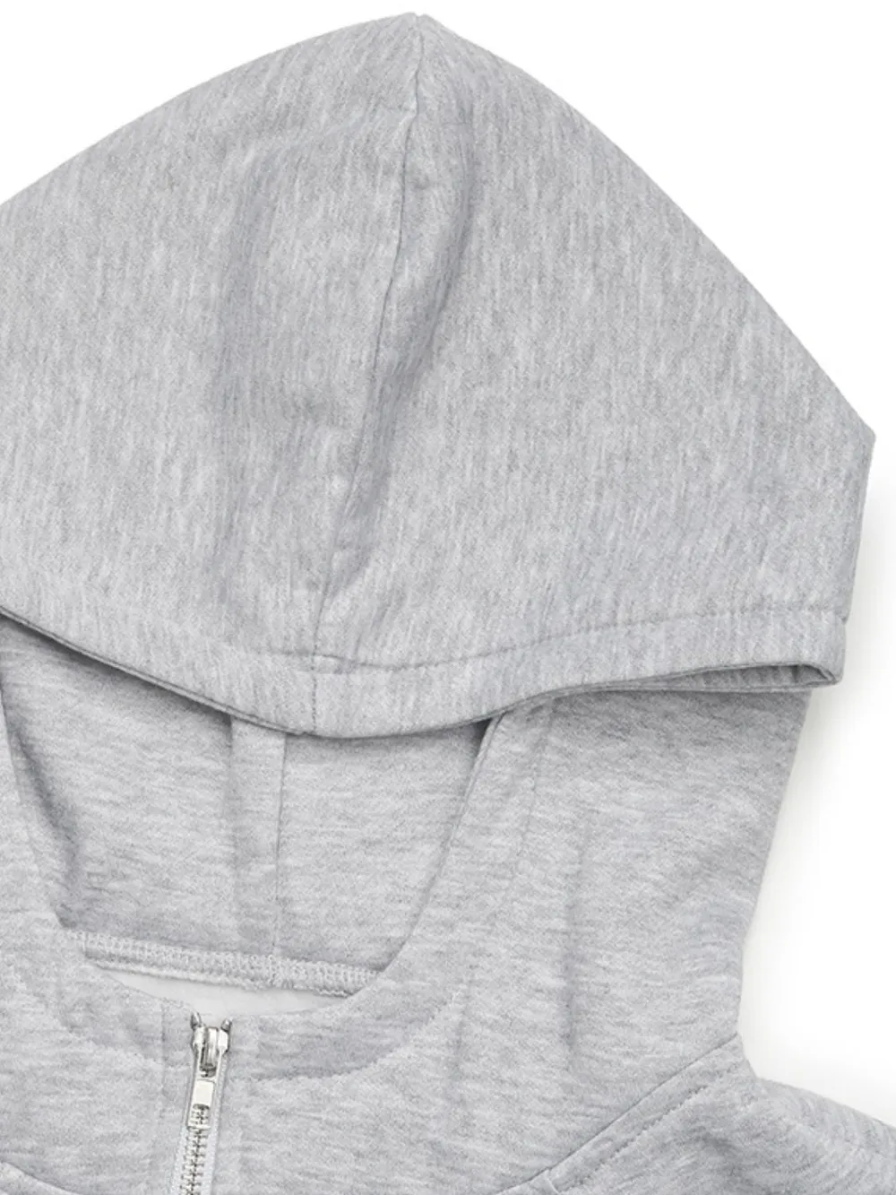 Half Zip Long Sleeve Hoodie, image 6
