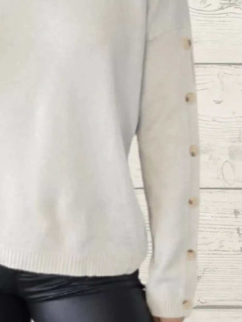 Full Size Turtleneck Long Sleeve Sweater Plus Size, image 24