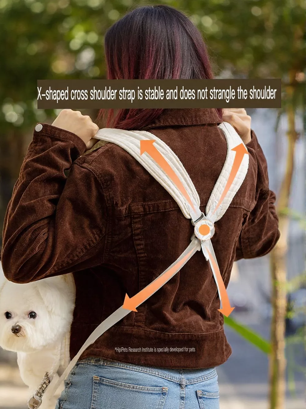 Comfortable Quilted Pet Carrier Sling Bag, image 3