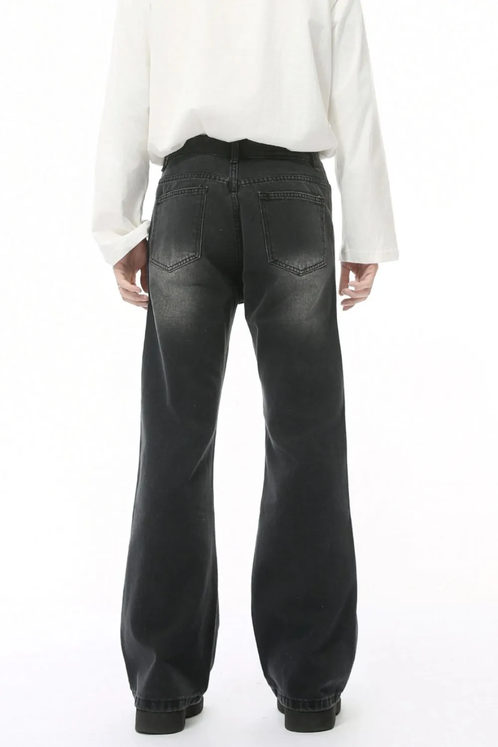 Mid Rise Jeans with Pockets, image 3