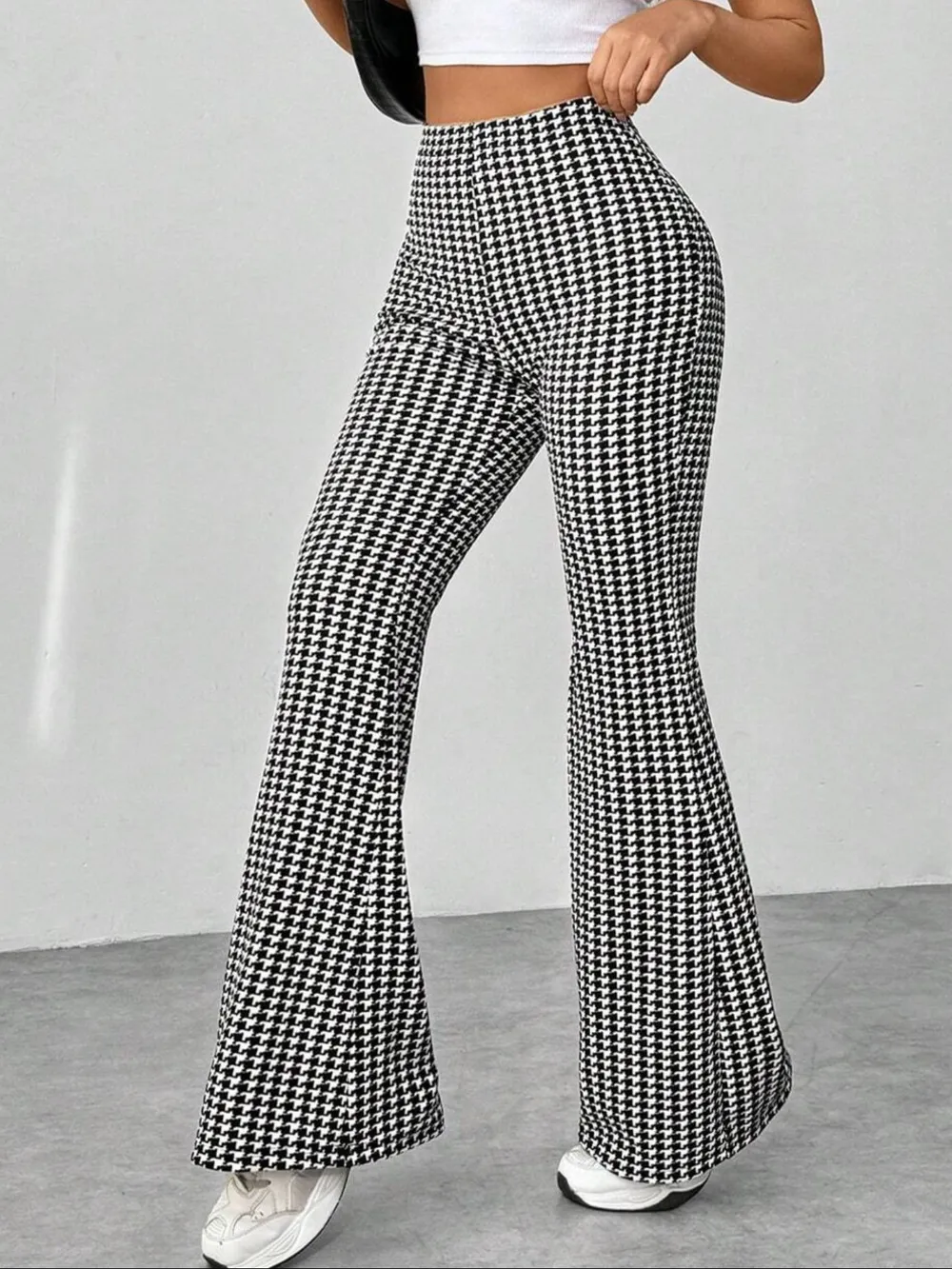 High Waisted Flare Pants, image 6