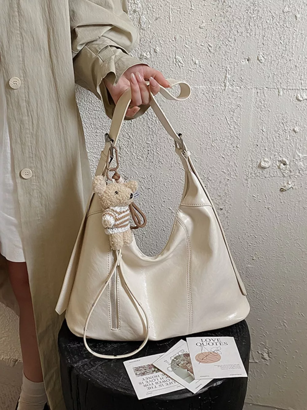 PU Leather Shoulder Bag, image 2