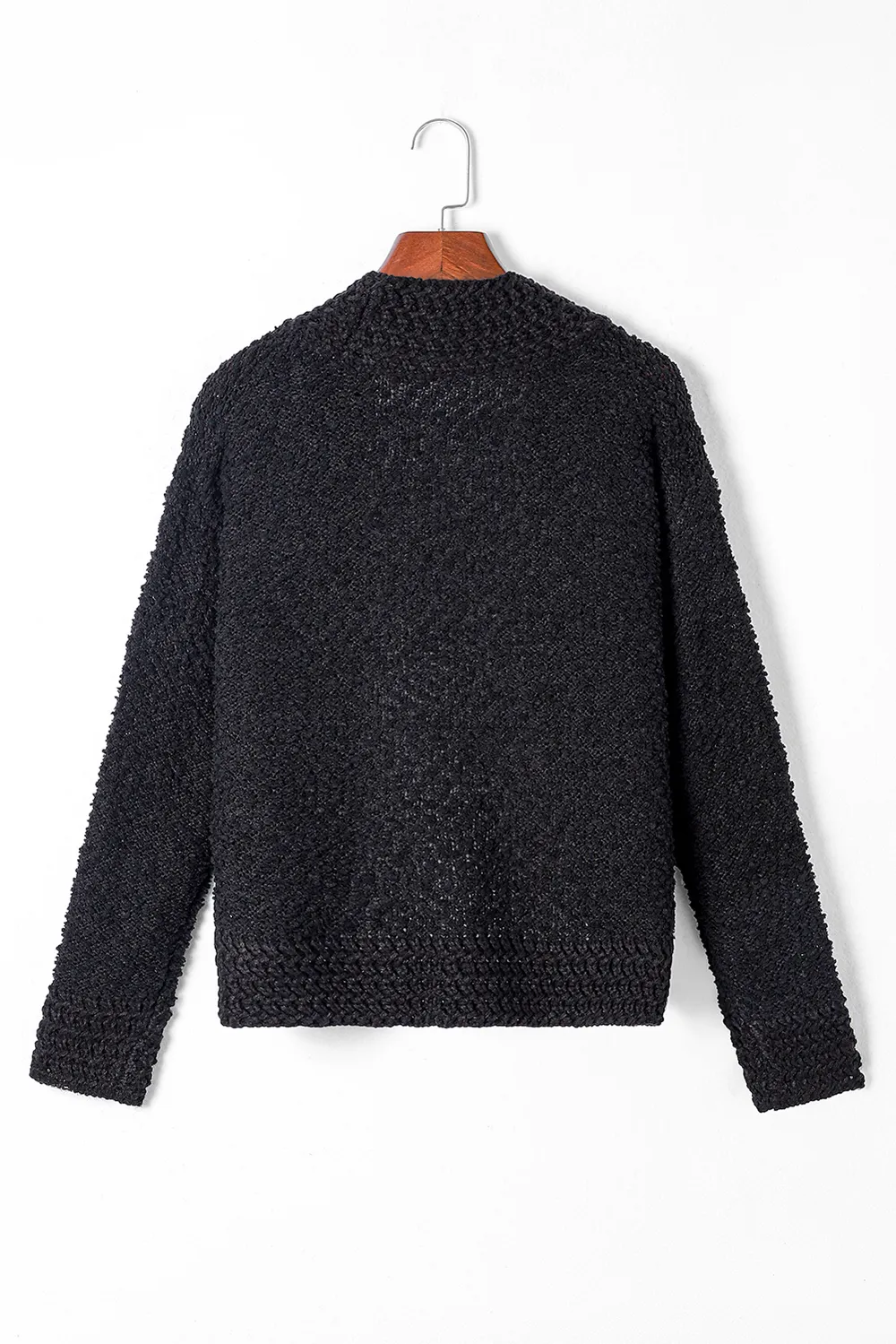 Solid Color Open Front Cardigan, image 4