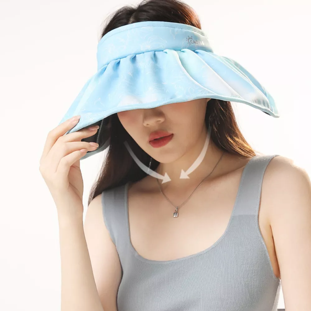 Wide Brim Sun Visor Hat, image 2