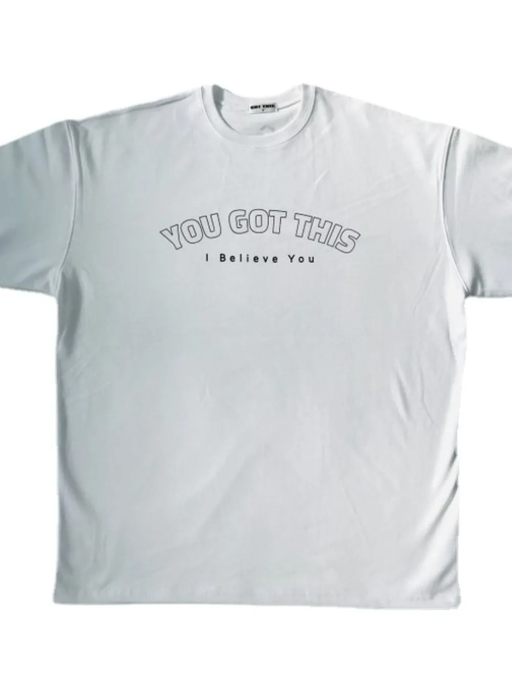 Men's Plus Size Round Neck Letter Graphic T-Shirt, image 5
