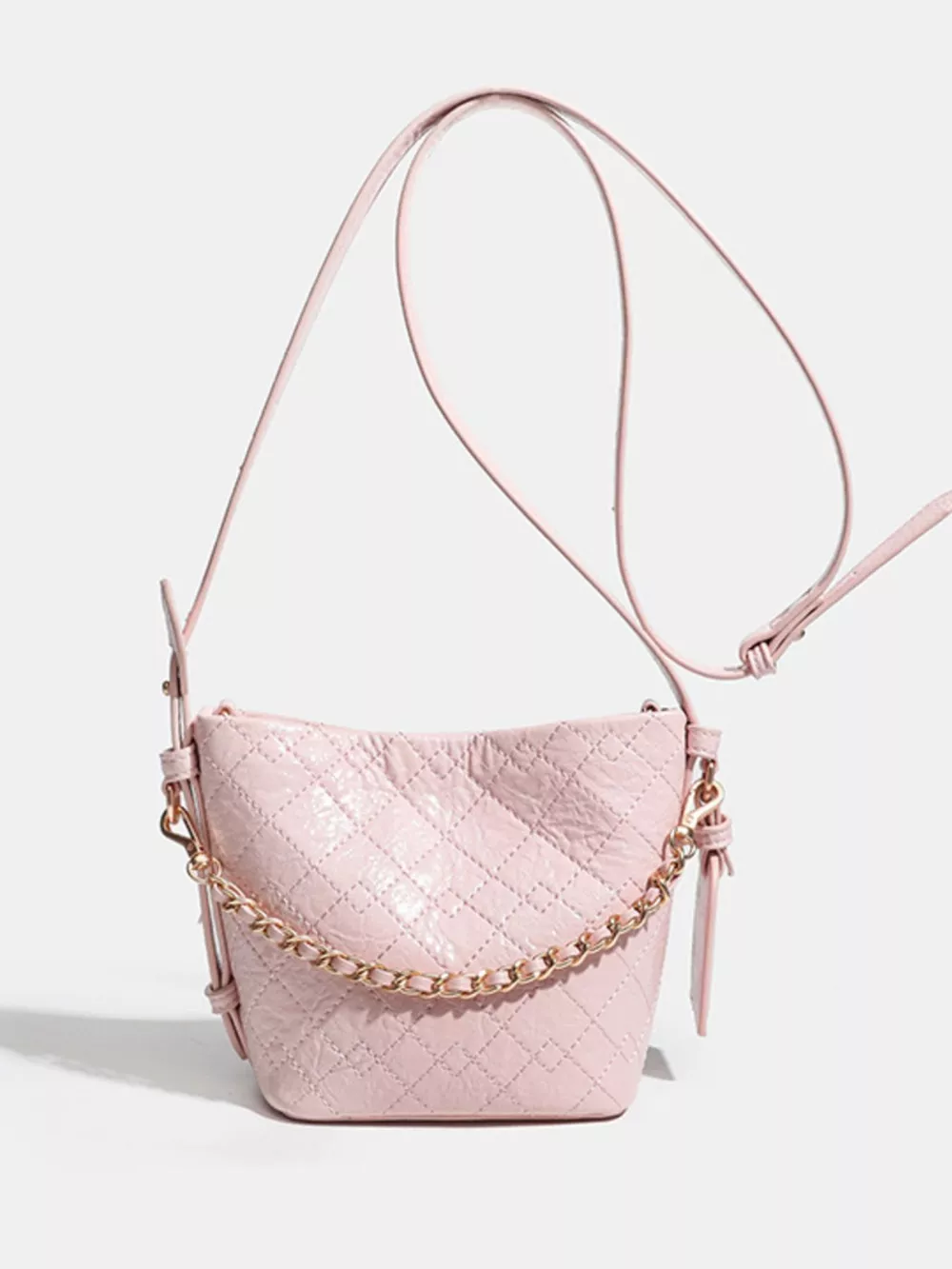 Adjustable Strap Bucket Bag, image 6