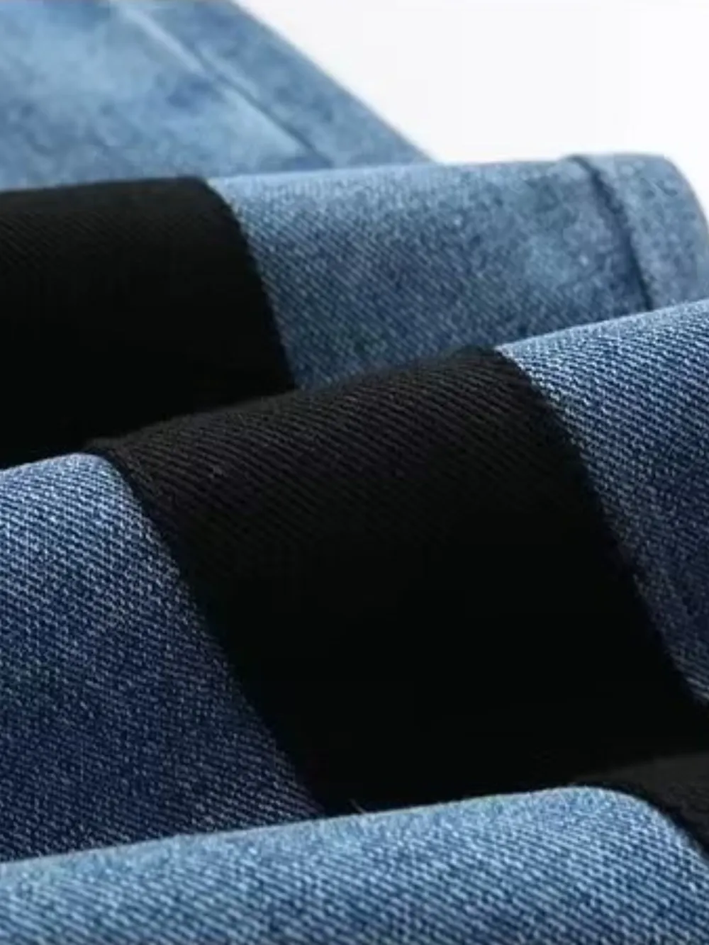 Men's Plus Size Button Up Vest and Pants Denim Set, image 8