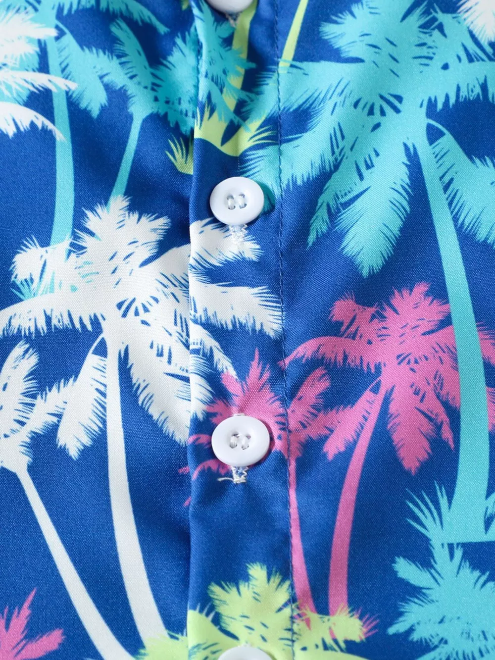Children's Tropical Print Shirt and Shorts Set, image 4