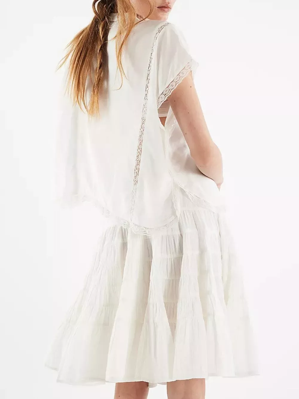 Tiered Drawstring Mini Skirt, image 18