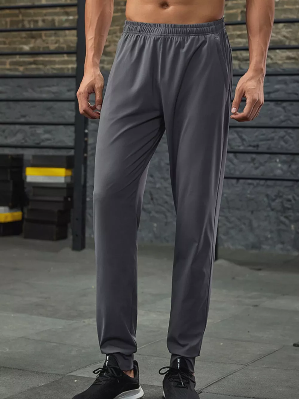 Men's Plus Size Lightweight Elastic Waist Active Pants, image 3