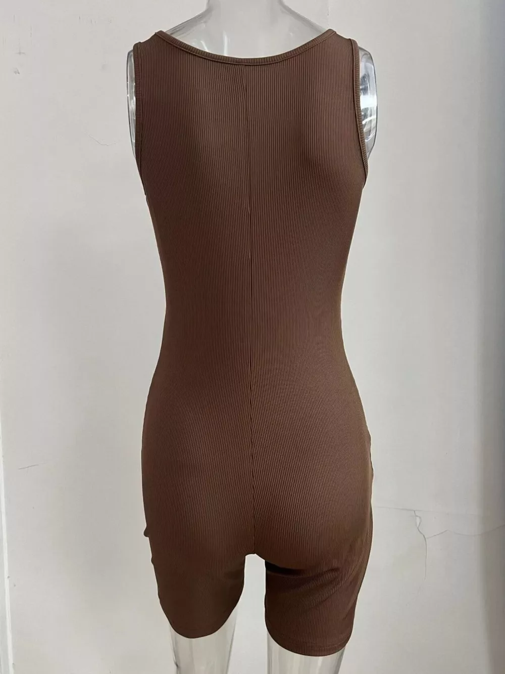 Wide Strap Slim Fit Romper, image 8