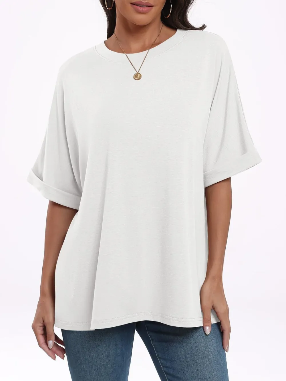 Round Neck Half Sleeve T-Shirt, image 6