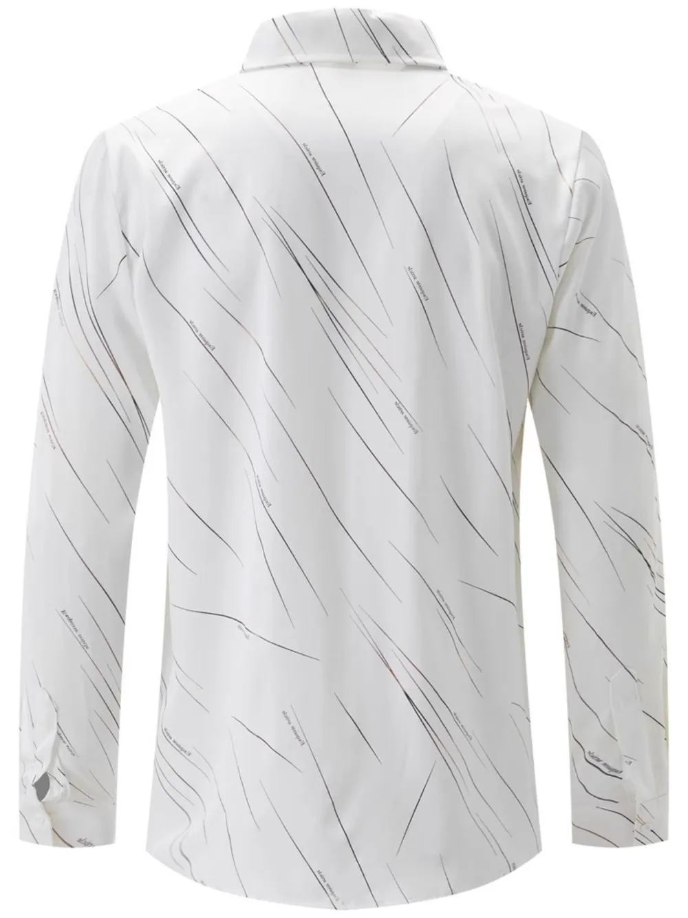 Men's Full Size Button Up Long Sleeve Shirt Plus Size, image 5