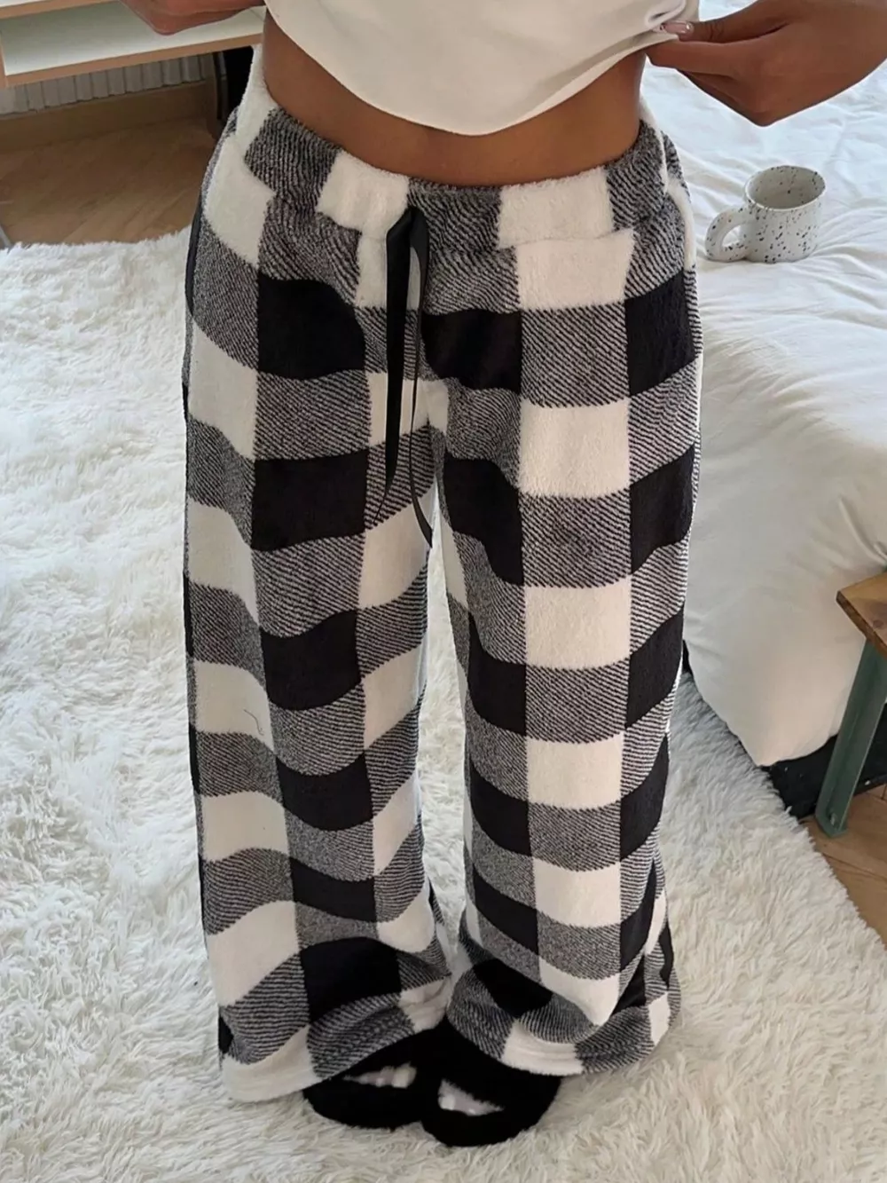 Drawstring Wide Leg Pants, image 16