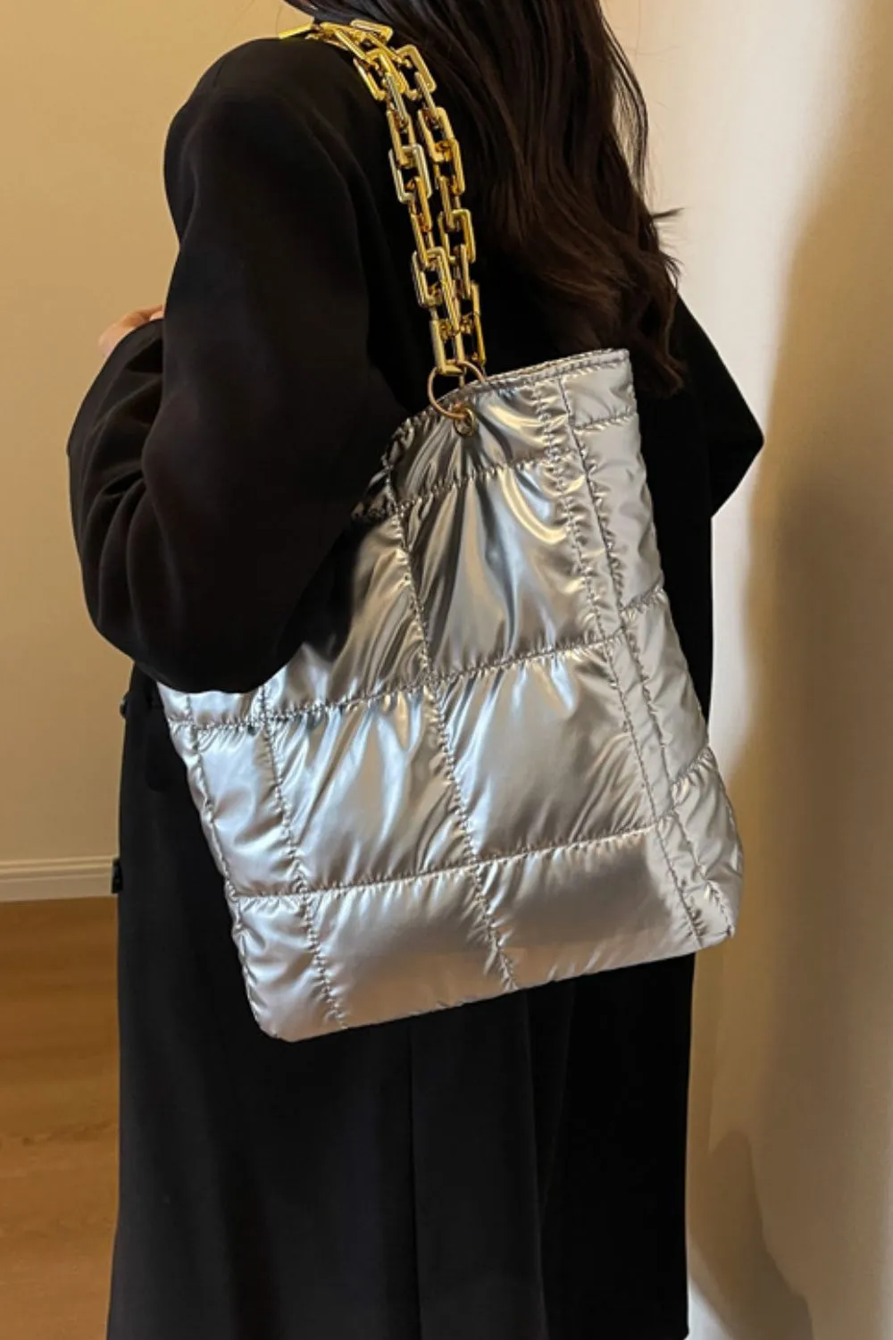 Bubble Texture Chain Handbag, image 8