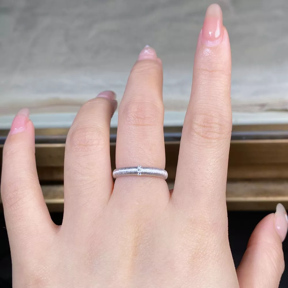 925 Sterling Silver Zircon Ring, image 9