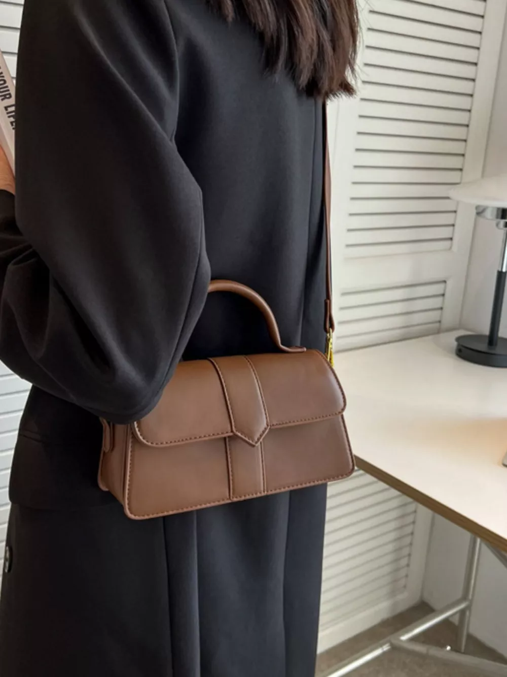 Top Handle Crossbody Bag, image 8